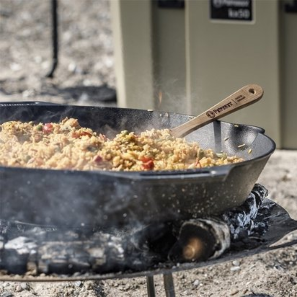 Petromax Skillet FP50-T | Gietijzeren Koekenpan | 50 cm | Met 2 Handvaten - Outdoor Food