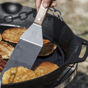 Petromax Skillet FP50-T | Gietijzeren Koekenpan | 50 cm | Met 2 Handvaten - Outdoor Food