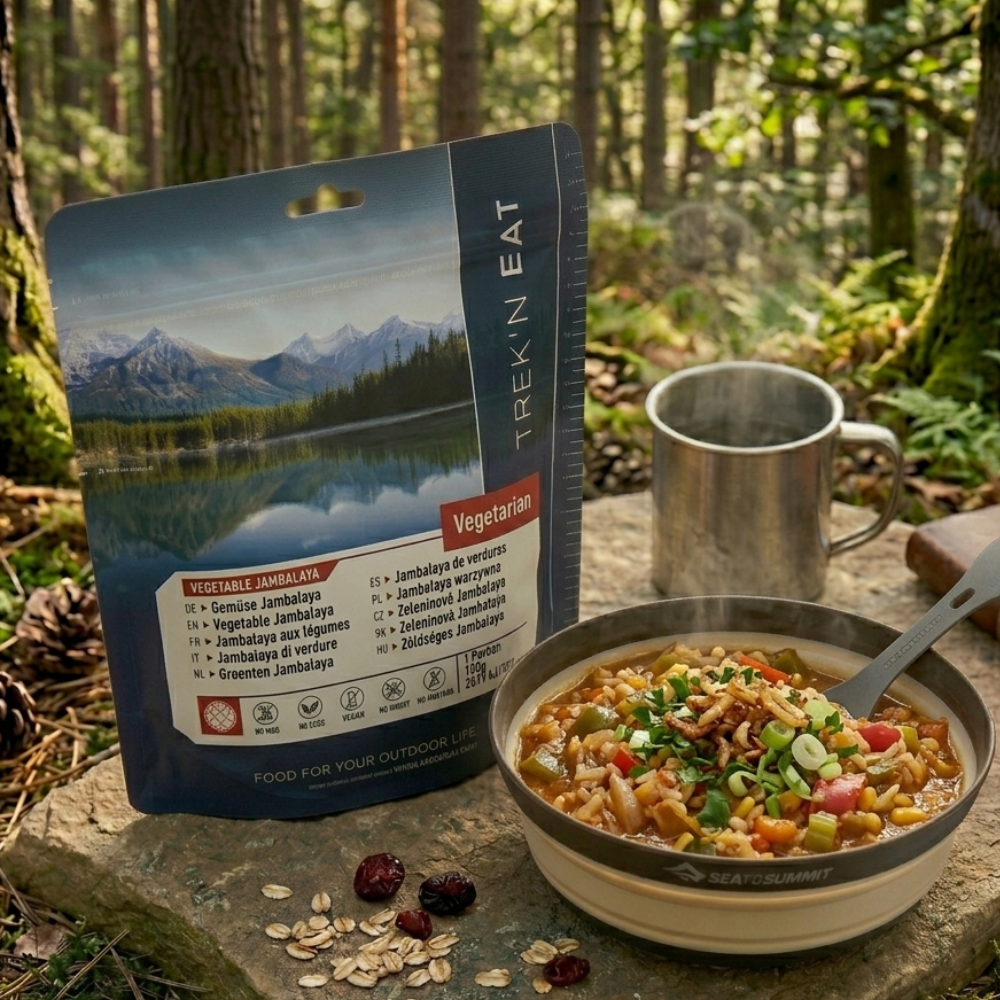 Vegetable Jambalaya • Outdoor maaltijd van Trek'n Eat