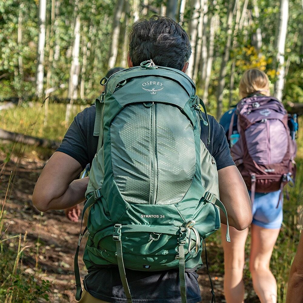 Stratus 34 Osprey Stratos 34 Pine Leaf OS • Comfortabel wandelen 🌲