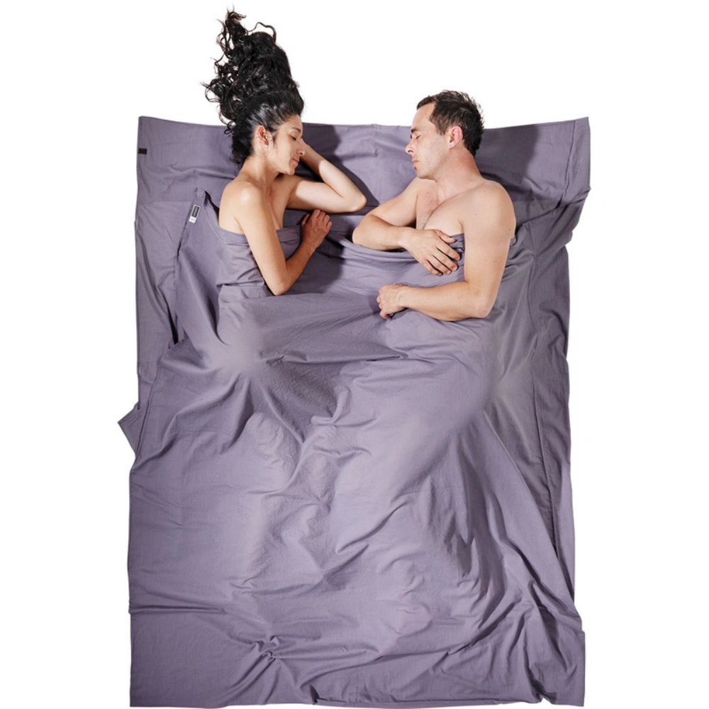 Cocoon Travelsheet Double, Insectshield, Egypt Ctn, Grey