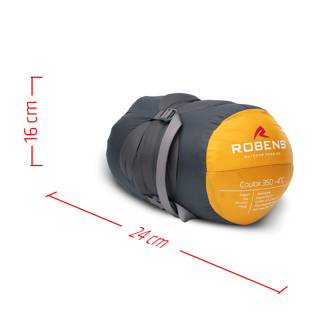 Robens - Robens • Couloir 350 -4°C Long • Donzen Mummyslaapzak