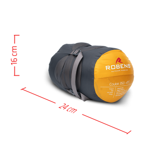 Robens - Robens • Couloir 350 -4°C Long • Donzen Mummyslaapzak