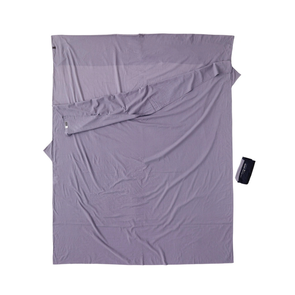 Cocoon Travelsheet Double, Insectshield, Egypt Ctn, Grey
