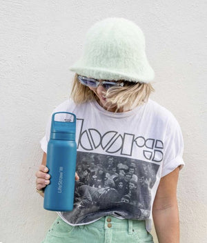 Lifestraw - Lifestraw Go 2.0 Stalen Waterfles 1L