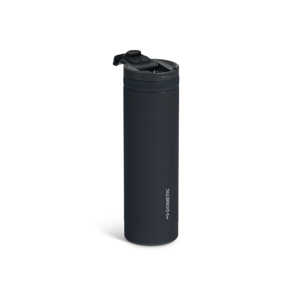 Dometic Tumbler 650ml zwarte isolatiebeker met bijbehorende deksel   
