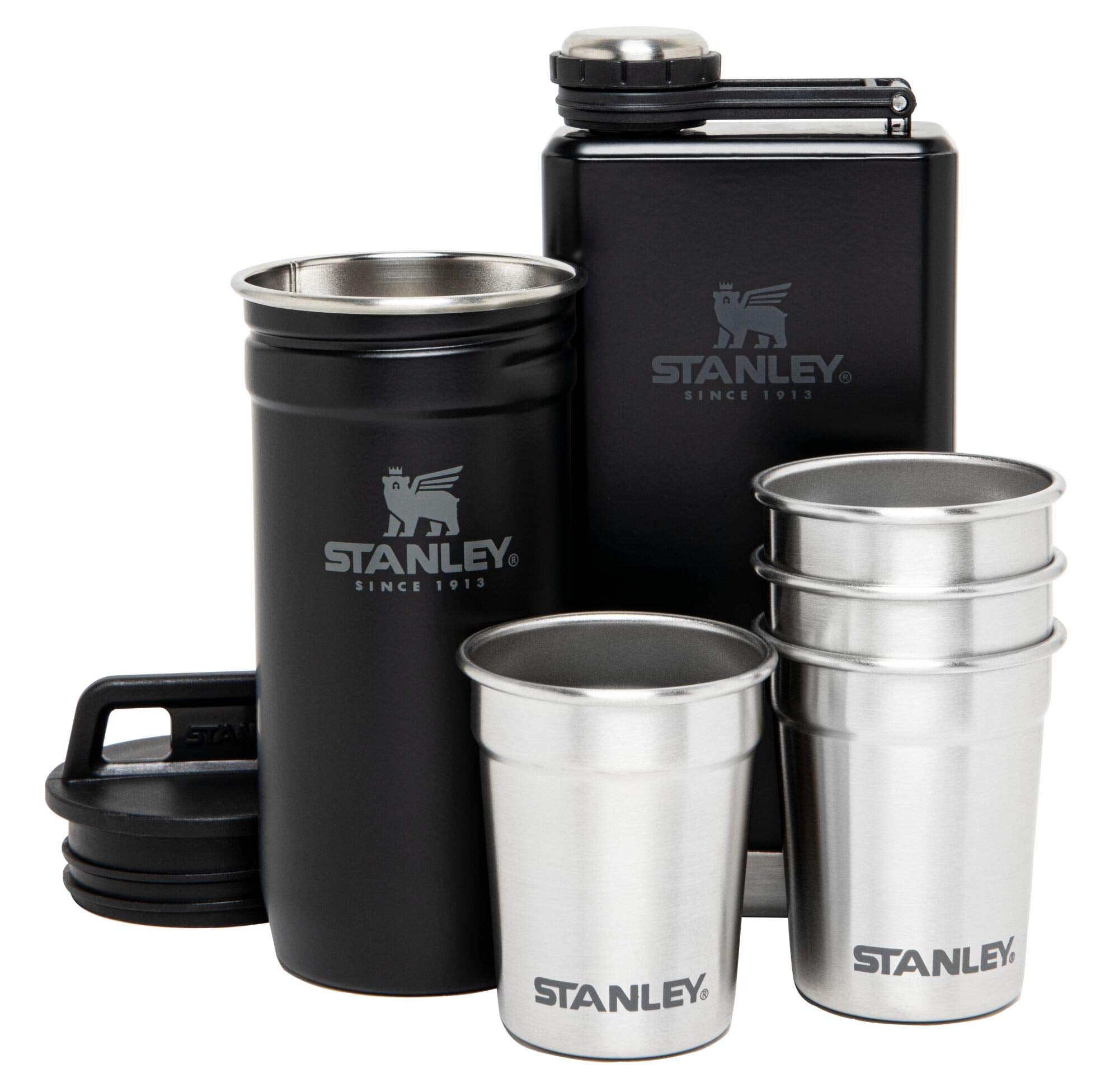 Shotglass Set Flacon Zwart