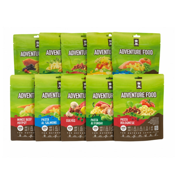 Adventure Food  Selection 10 Pack  Vriesdroogmaaltijden