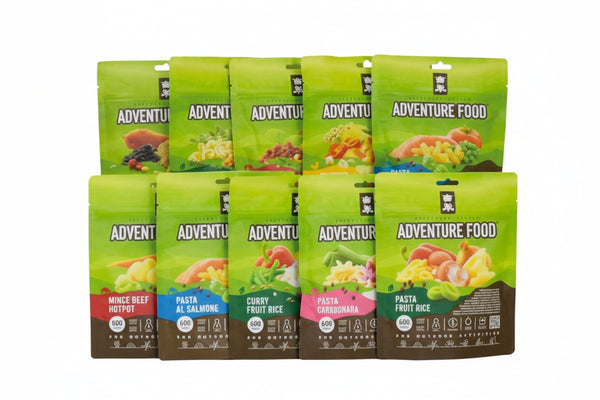 Adventure Food • Selection 10 Pack • Vriesdroogmaaltijden
