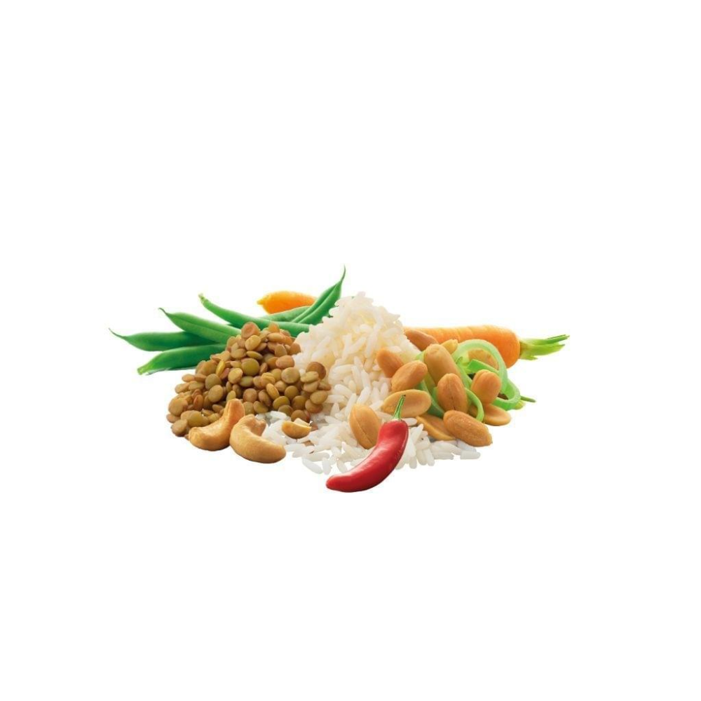 Adventure Food Cashew Nasi gevriesdroogde vegetarische rijstmaaltijd voor hike en kamperen