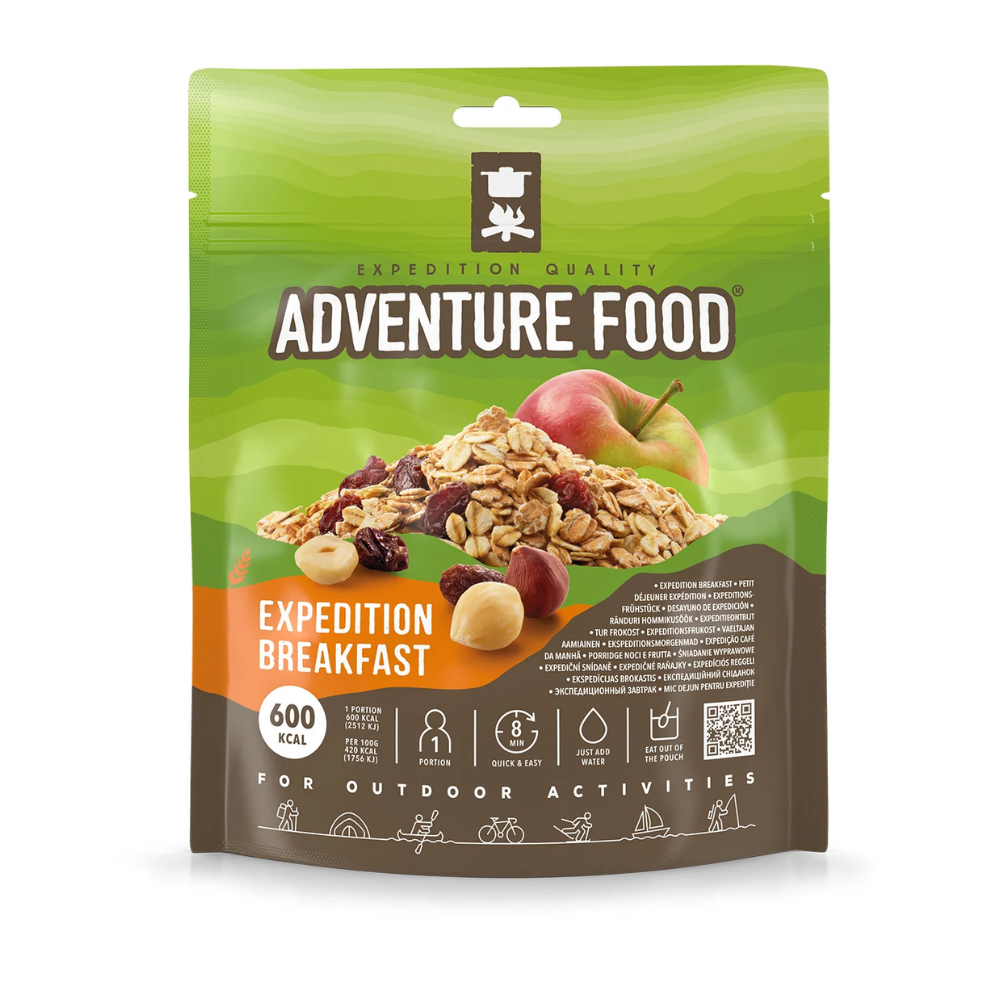 Adventure Food Expedition Breakfast gevriesdroogd krachtig ontbijt met havermout en fruit