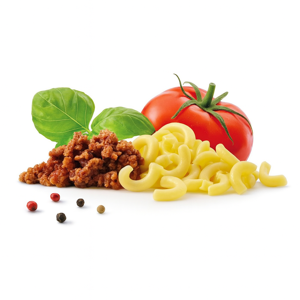 Adventure Food Pasta Bolognese gevriesdroogde pastamaaltijd met rundvlees en tomatensaus