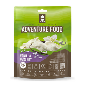 Adventure Food Vanilla Dessert gevriesdroogd toetje in een staande outdoor verpakking van 72 gram