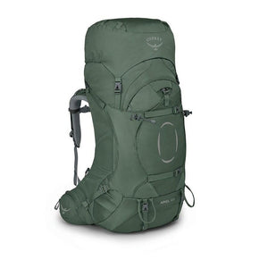 Osprey Ariel 65 trekkingrugzak voor dames in de kleur Koseret Green, maat XS/S, met heupband en verstelbaar rugsysteem