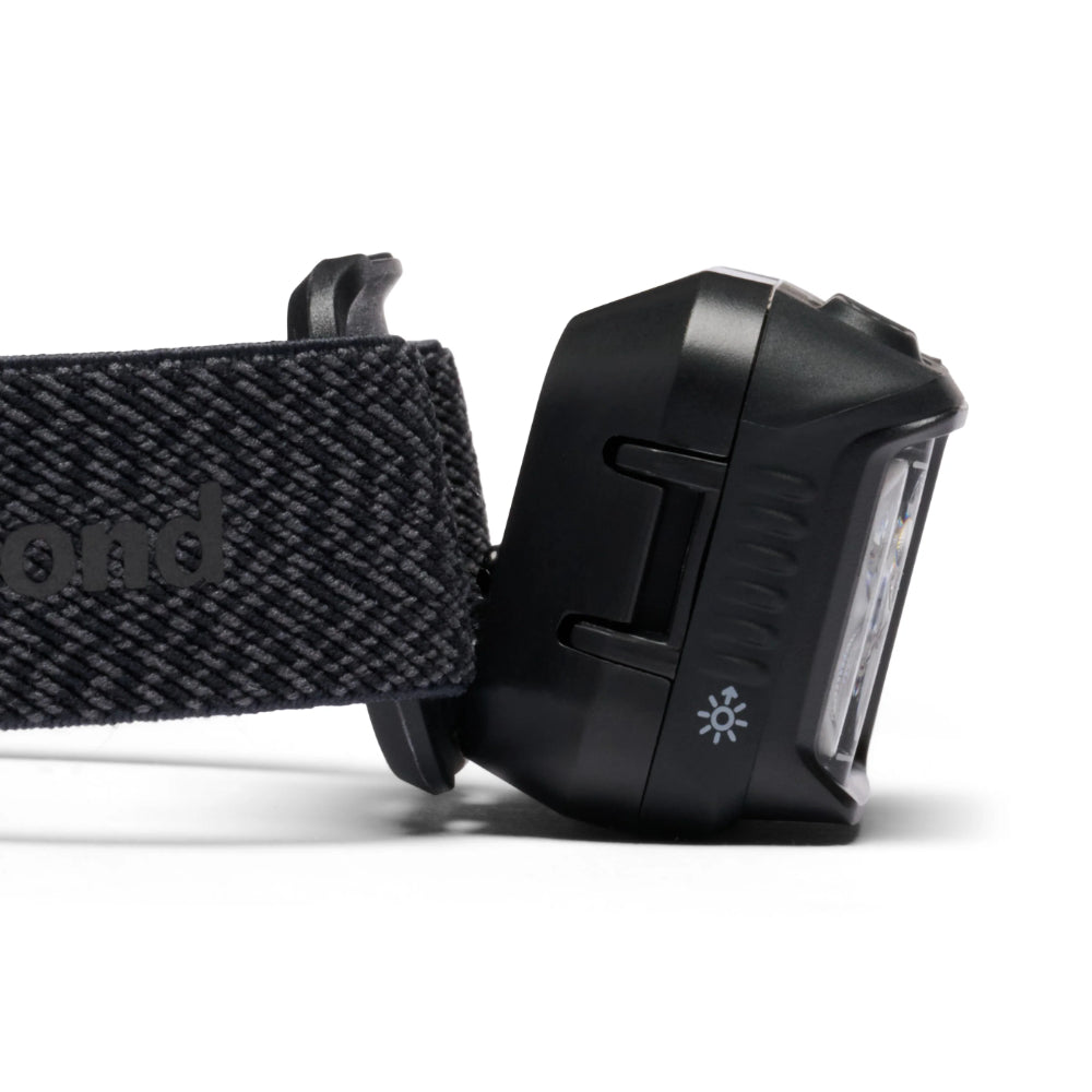 Black Diamond Spot 450 DFR Black waterdichte hoofdlamp met 450 lumen en een zwarte, elastische hoofdband 3