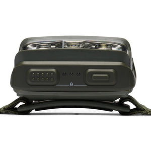 Black Diamond Storm 550 LED hoofdlamp in de kleur tundra met instelbare hoofdband en hoge lichtopbrengst 6