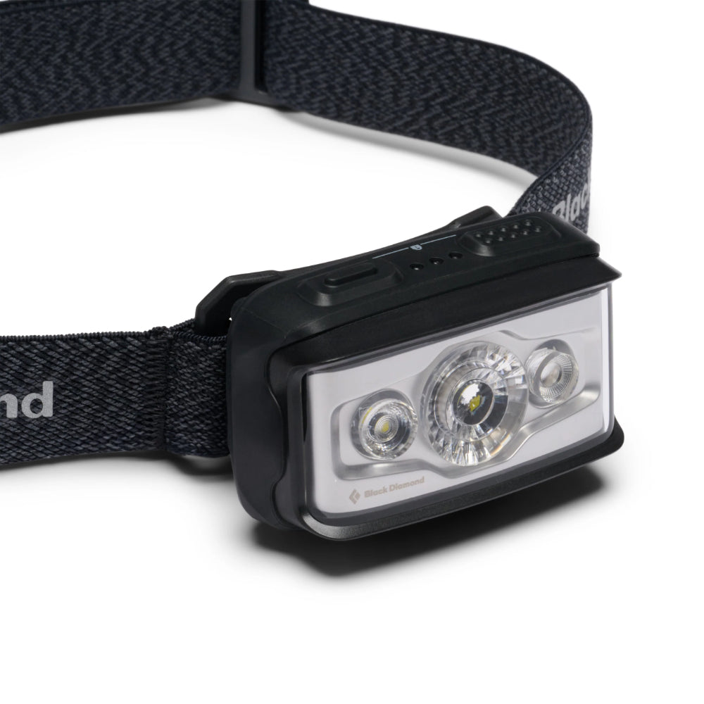 Black Diamond Storm 550 LED hoofdlamp in het zwart met instelbare hoofdband en hoge lichtopbrengst 2