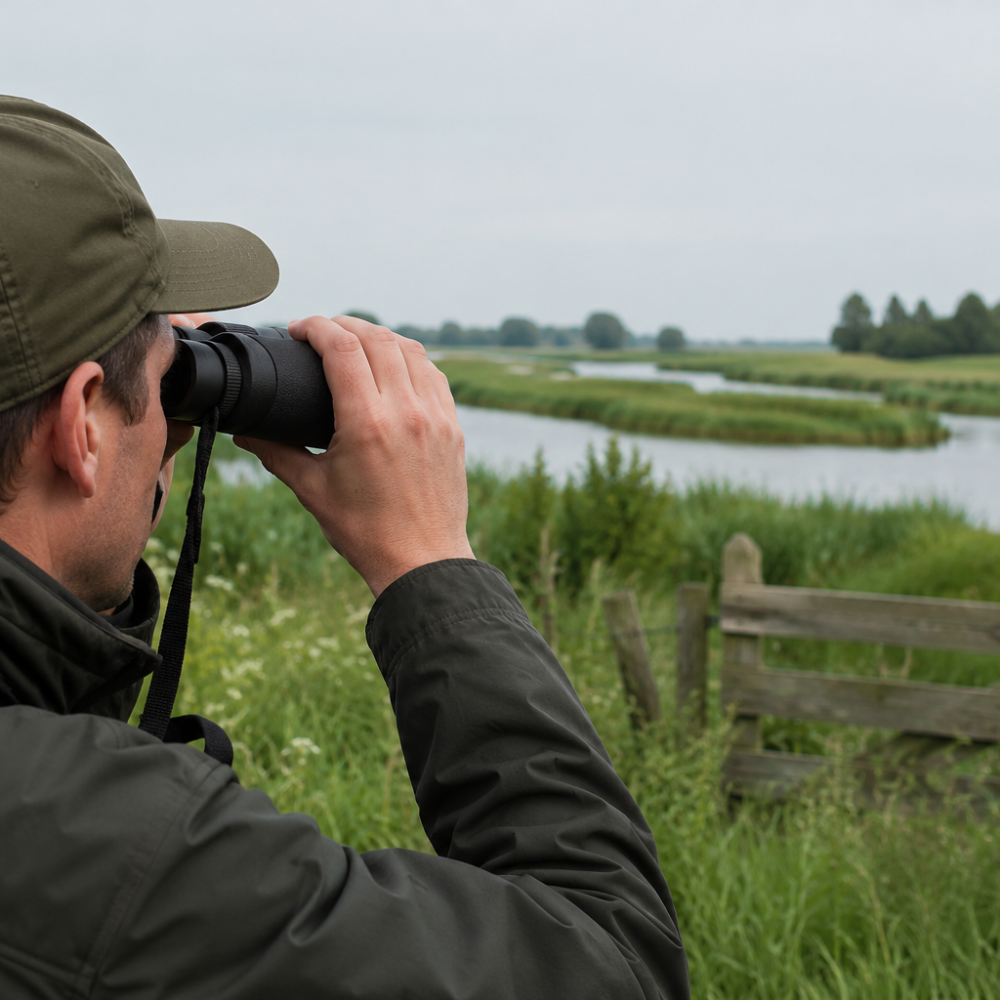 Bynolyt Buzzard 8 bij 42 APO in de polder