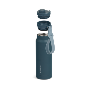 Dometic Chug Bottle 1L donkergroene fles met bijpassende dop en draagriem