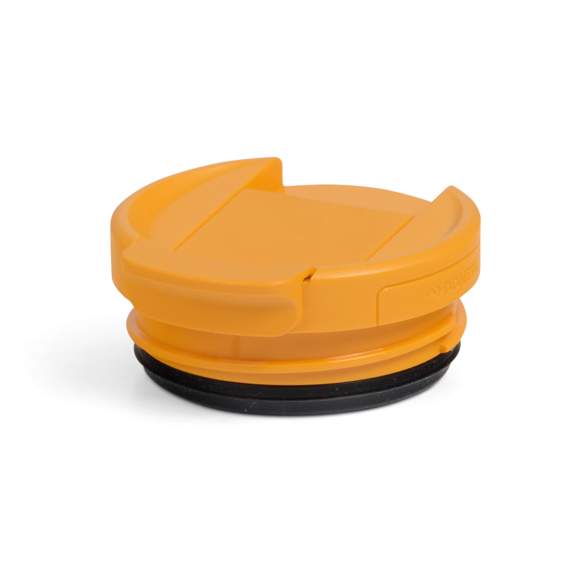 Dometic Swig Lid 76mm gele drinkdop getoond in gesloten stand