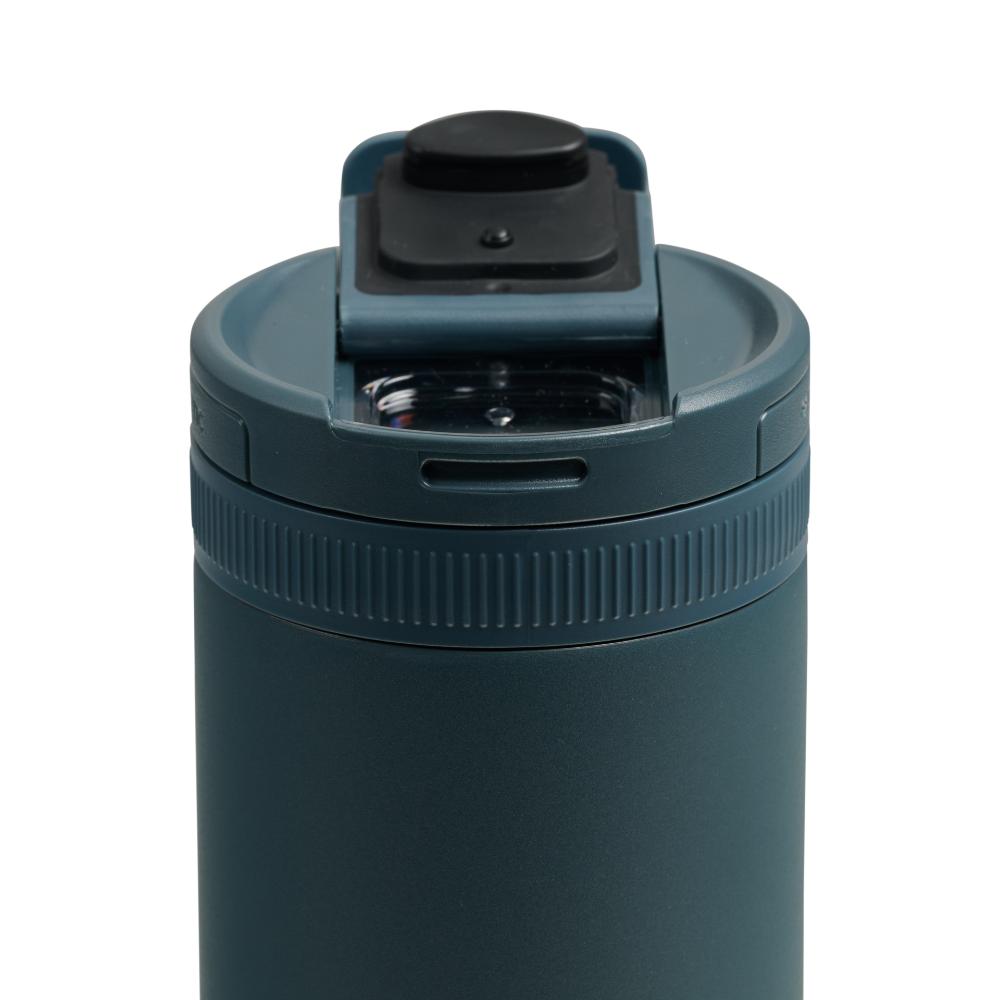 Dometic Tumbler 500ml donkergroene beker met opengemaakte drinkdeksel