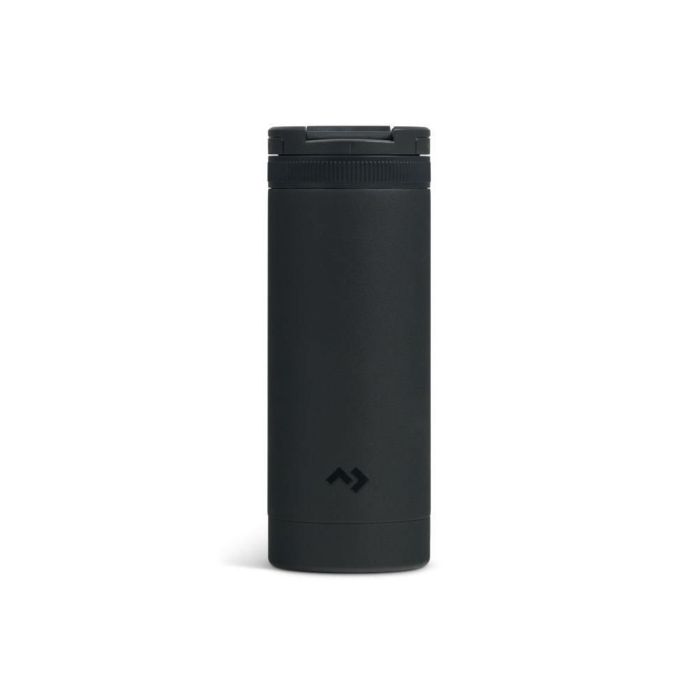 Dometic Tumbler 500ml kleinere weergave van de zwarte thermobeker met deksel
