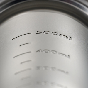 Dometic Tumbler 650ml binnenkant van de beker met gegraveerde maatstrepen