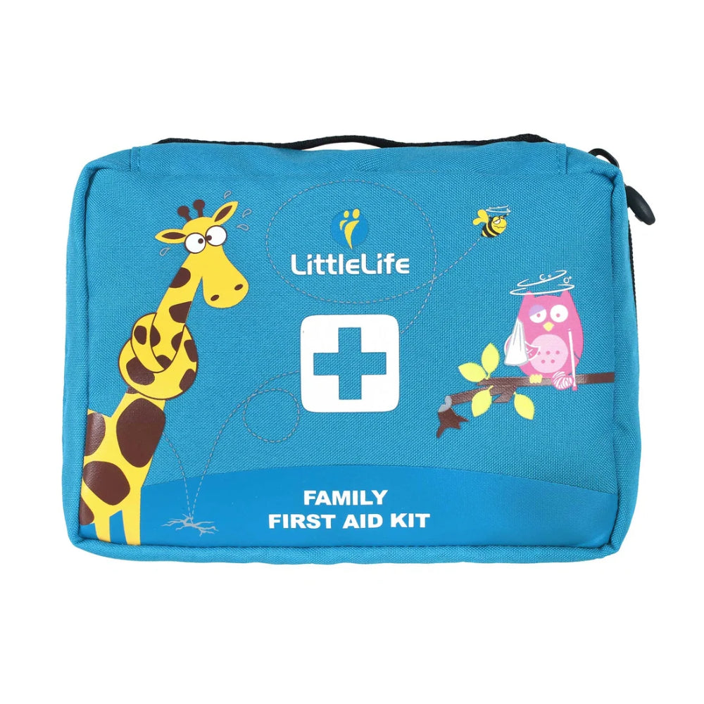 Family First Aid Kit rode waterafstotende EHBO-tas gevuld met pleisters, verband en medische benodigdheden