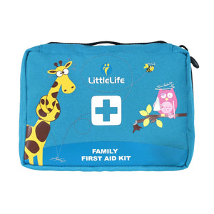 Family First Aid Kit rode waterafstotende EHBO-tas gevuld met pleisters, verband en medische benodigdheden