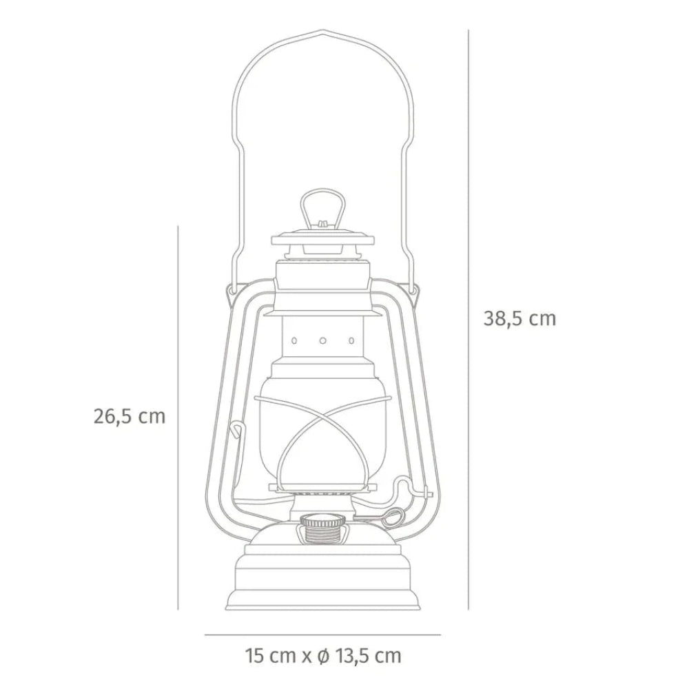 Feuerhand Stormlantaarn Baby Special 276 Matte Black