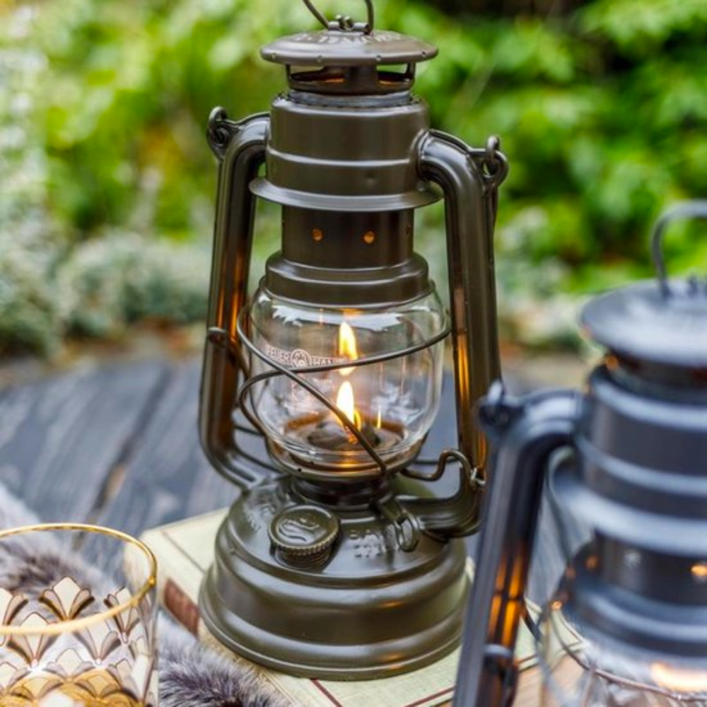 Feuerhand Stormlamp Olijf Groen