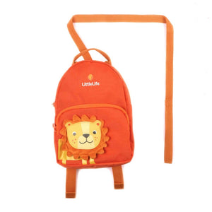 Friendly Faces Toddler Backpack kinderrugzak in de vorm van een gele leeuw met vrolijke manen en comfortabele schouderbanden 2
