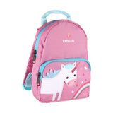 Friendly Faces Toddler Backpack Unicorn kinderrugzak in roze met speels eenhoorndesign, comfortabele schouderbanden en ritssluiting