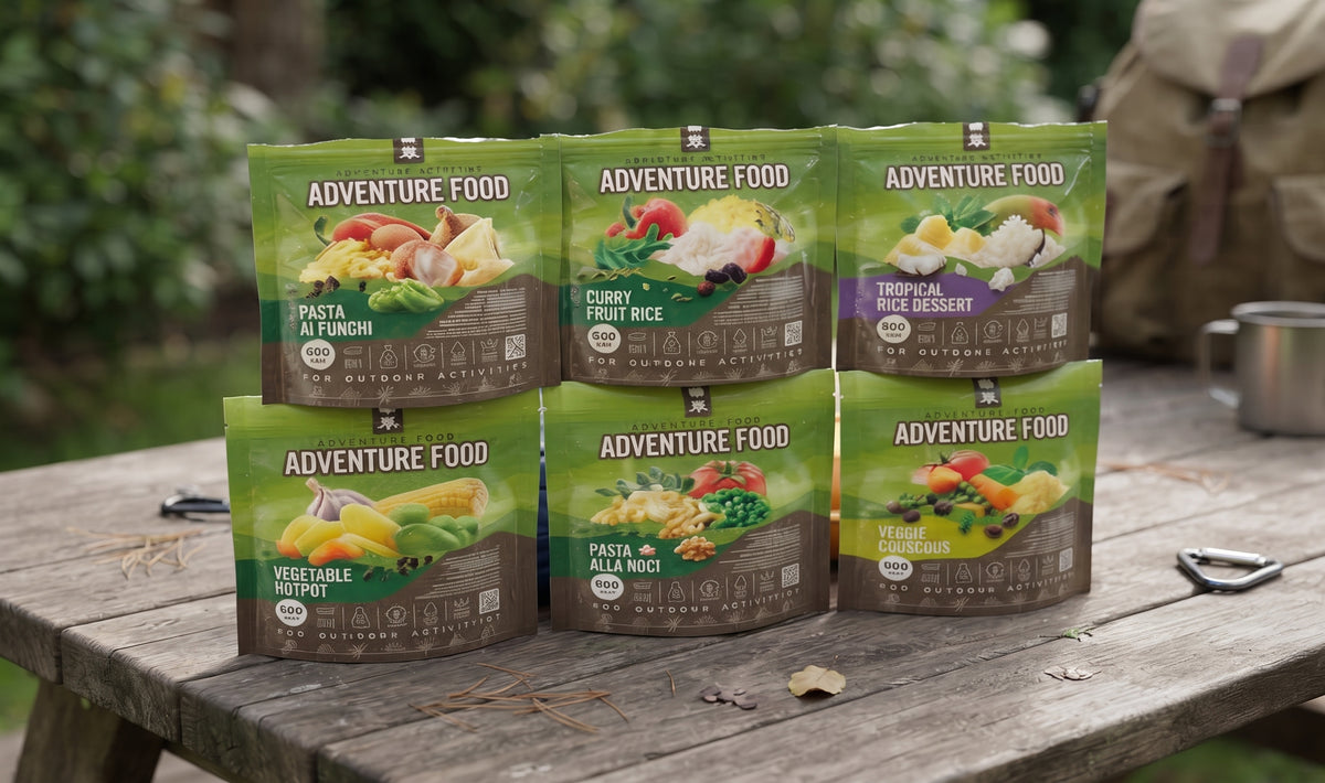Adventure Food Vegetarisch Variatiepakket  Maaltijdset