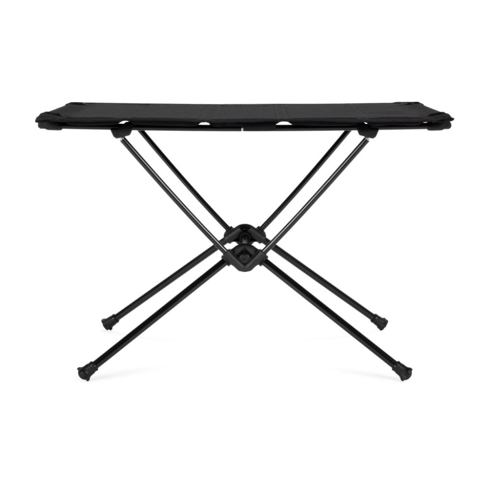 Helinox Table One Hard Top Blackout Edition zwarte buitentafel met aluminium frame en hard blad