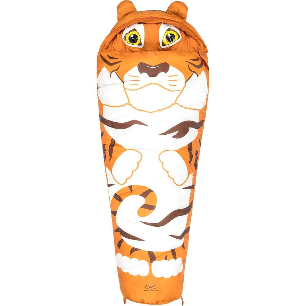 Highlander Creature Kids mummy kinderslaapzak met warme capuchon en een taps toelopend ontwerp voor extra isolatie