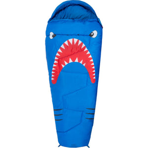 Highlander Creature Kids mummy kinderslaapzak met warme capuchon en een taps toelopend ontwerp voor extra isolatie