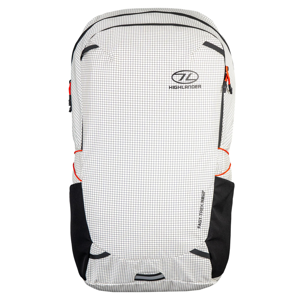 KYNETIK backpack witte rugzak met een inhoud van 25 liter, voorzien van ritsvakken en verstelbare schouderbanden