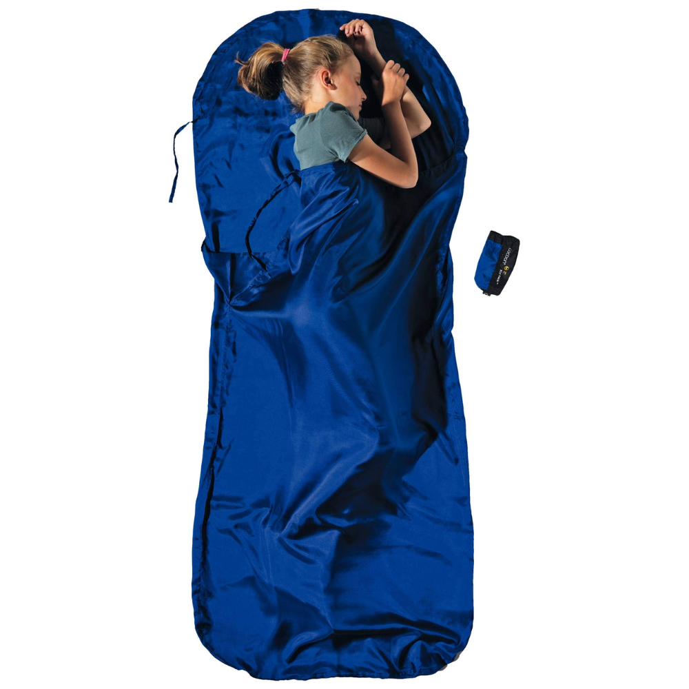 Kidsack, 100% Silk, Ultramarine Blue