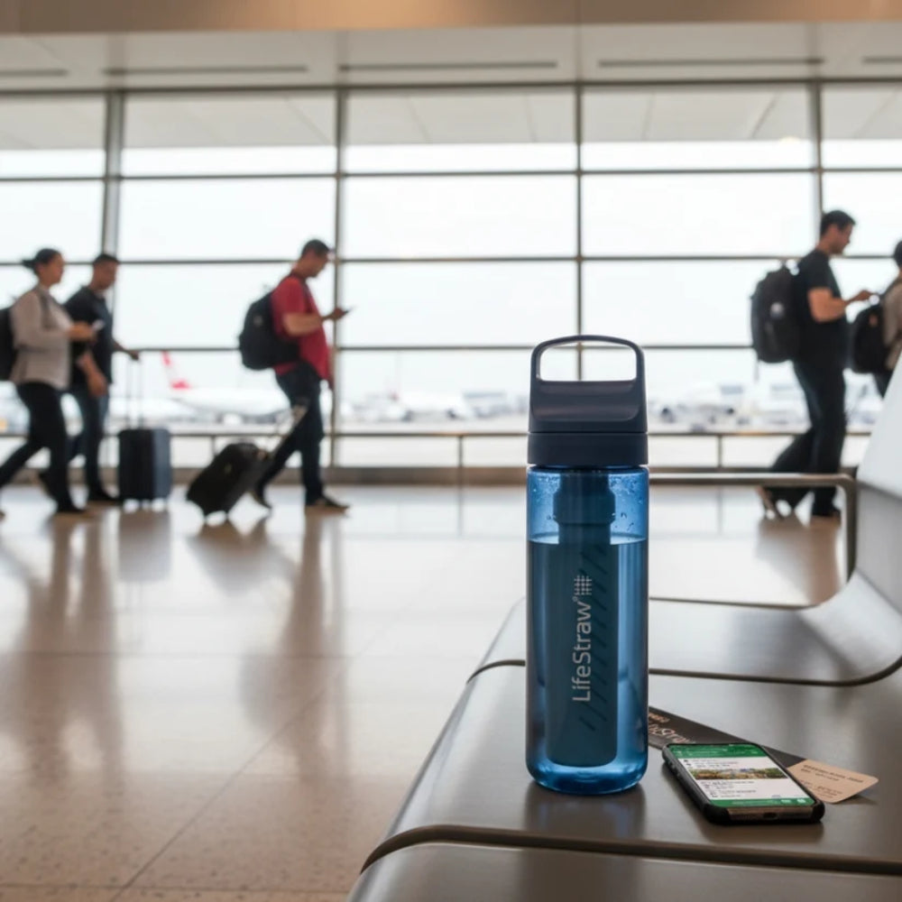 LifeStraw Go 2.0 herbruikbare waterflessen van 650ml in een 3-pack, voorzien van een ingebouwd waterfilter en drinktuit 8
