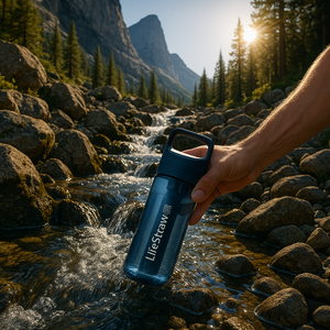 Lifestraw Go 2.0 - Waterfles met filter - 650ml - Aegean Sea Blue