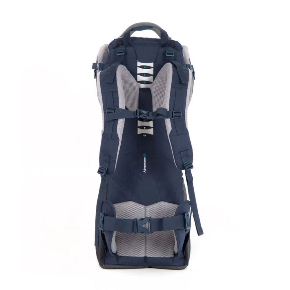 LittleLife Adventurer S3 Child Carrier Navy comfortabele kinderdrager in donkerblauw met verstelbaar harnas en lichte aluminium rugsteun 5