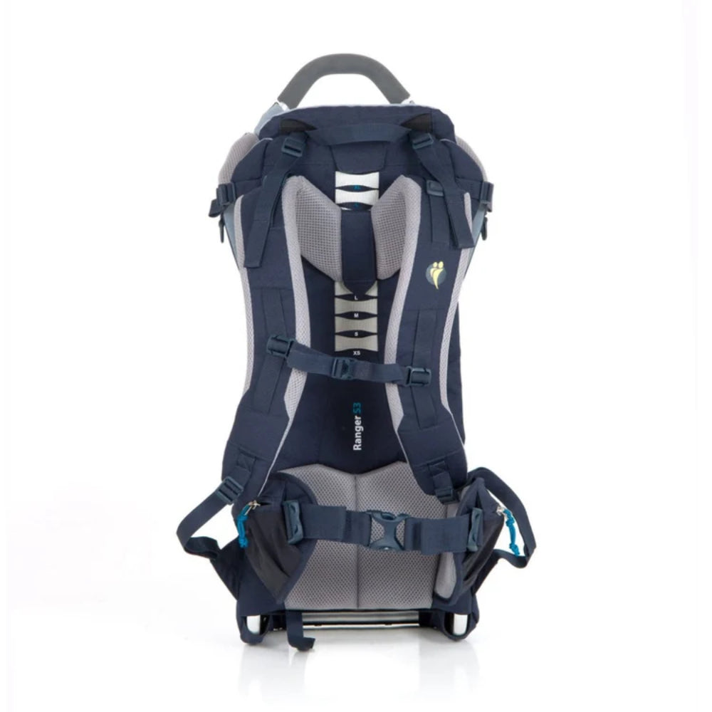 Little Life Ranger S3 Child Carrier kinderdrager in de kleur navy met een comfortabel draagsysteem en verstelbaar kinderzitje 4