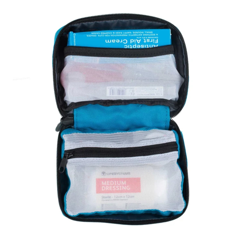 Mini First Aid Kit rode waterdichte EHBO-tas gevuld met essentiële medische benodigdheden voor onderweg 2