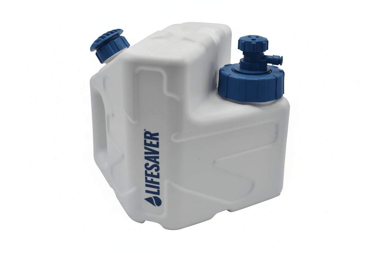 LifeSaver Cube — White — Draagbare waterzuiveraar (5 L) - Outdoor Food