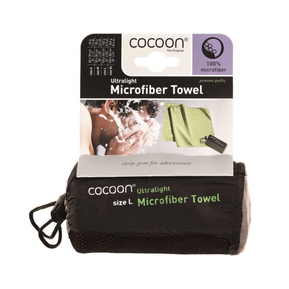 Cocoon Towel Ultralight, Medium, Manatee grey