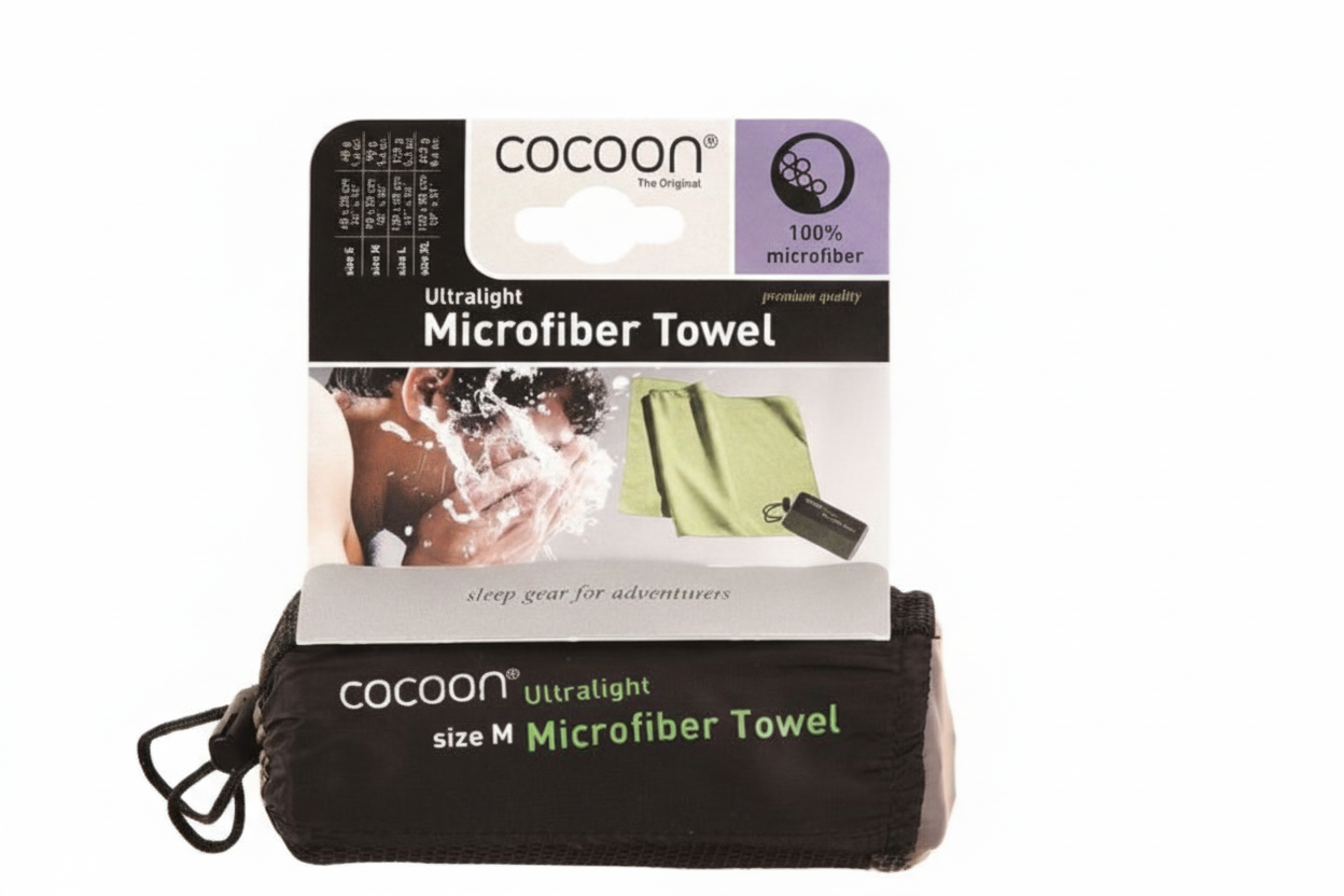Cocoon Towel Ultralight, Medium, Manatee grey