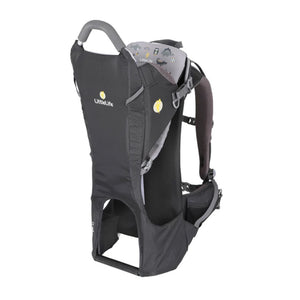 Ranger S3 Child Carrier kinderdrager in de kleur zwart met een comfortabel draagsysteem en verstelbare kinderzitje 2