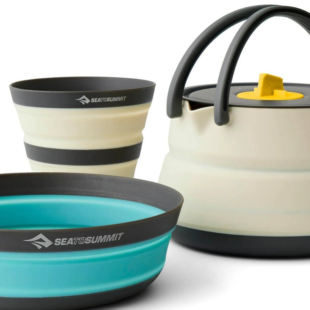 Sea To Summit Frontier 3 Units Opvouwbare Theepotset Goud