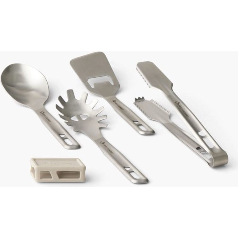 Sea to Summit - Detour Stainless Steel Utensil Set - [4 Piece] bundel
